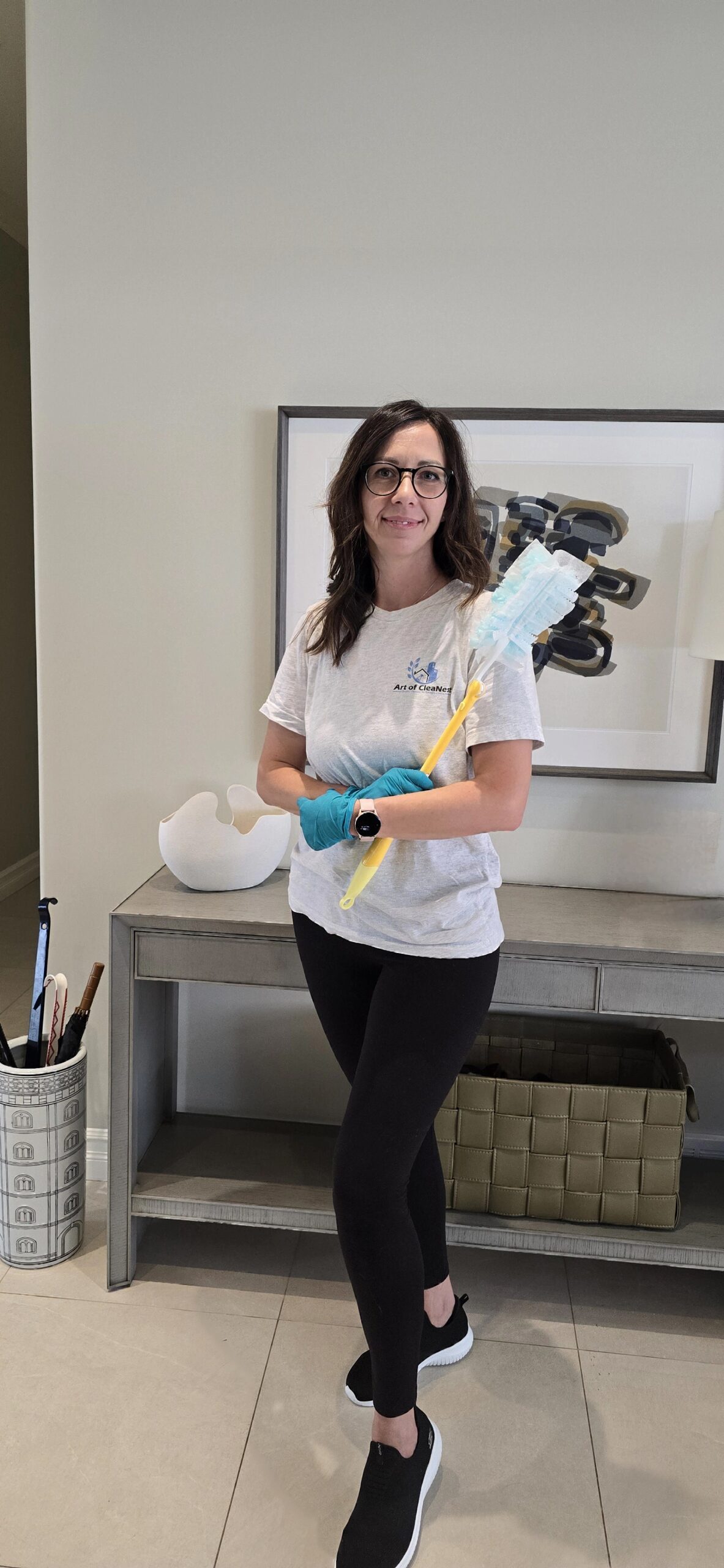 Taya Pushkar, founder of Art of CleaNest