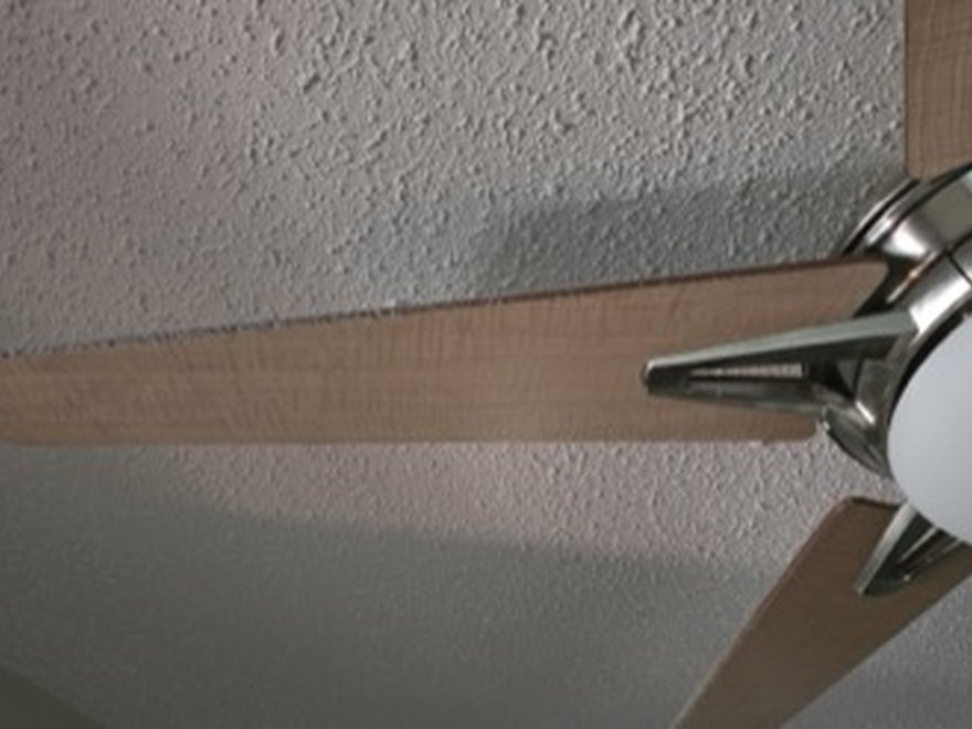 Ceiling fan before — Art of CleaNest Edmonton