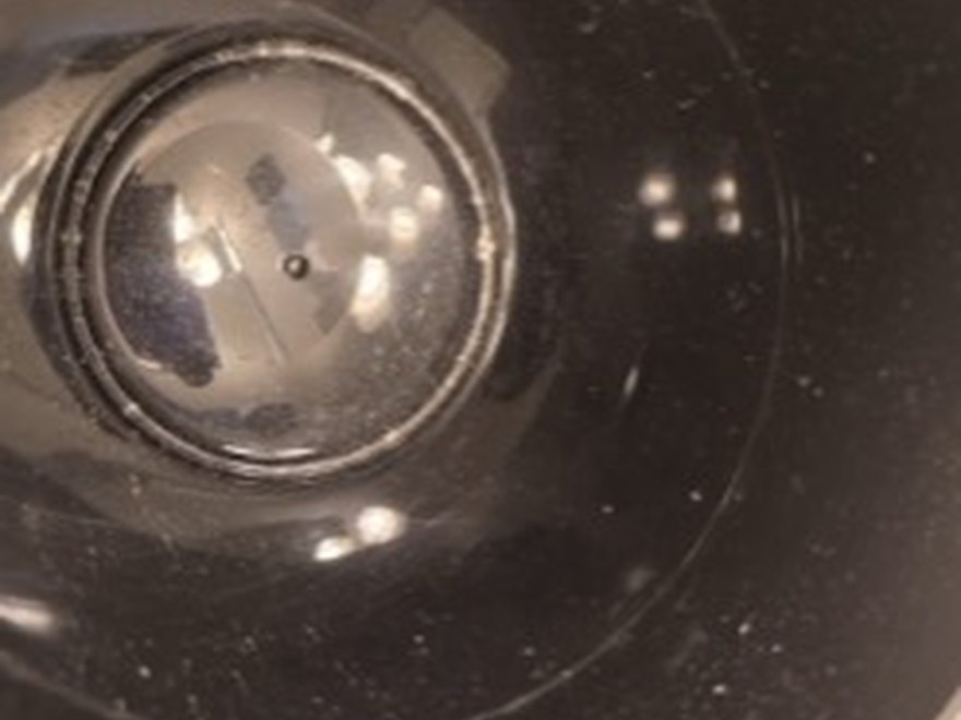 Light fixture before — Art of CleaNest Edmonton